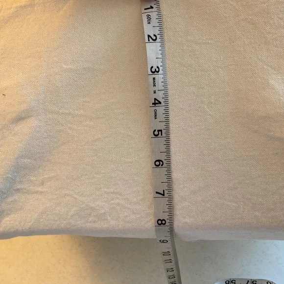 Extra Large Canvas Tote with Colorful Pineapple Print - Picture 4 of 7